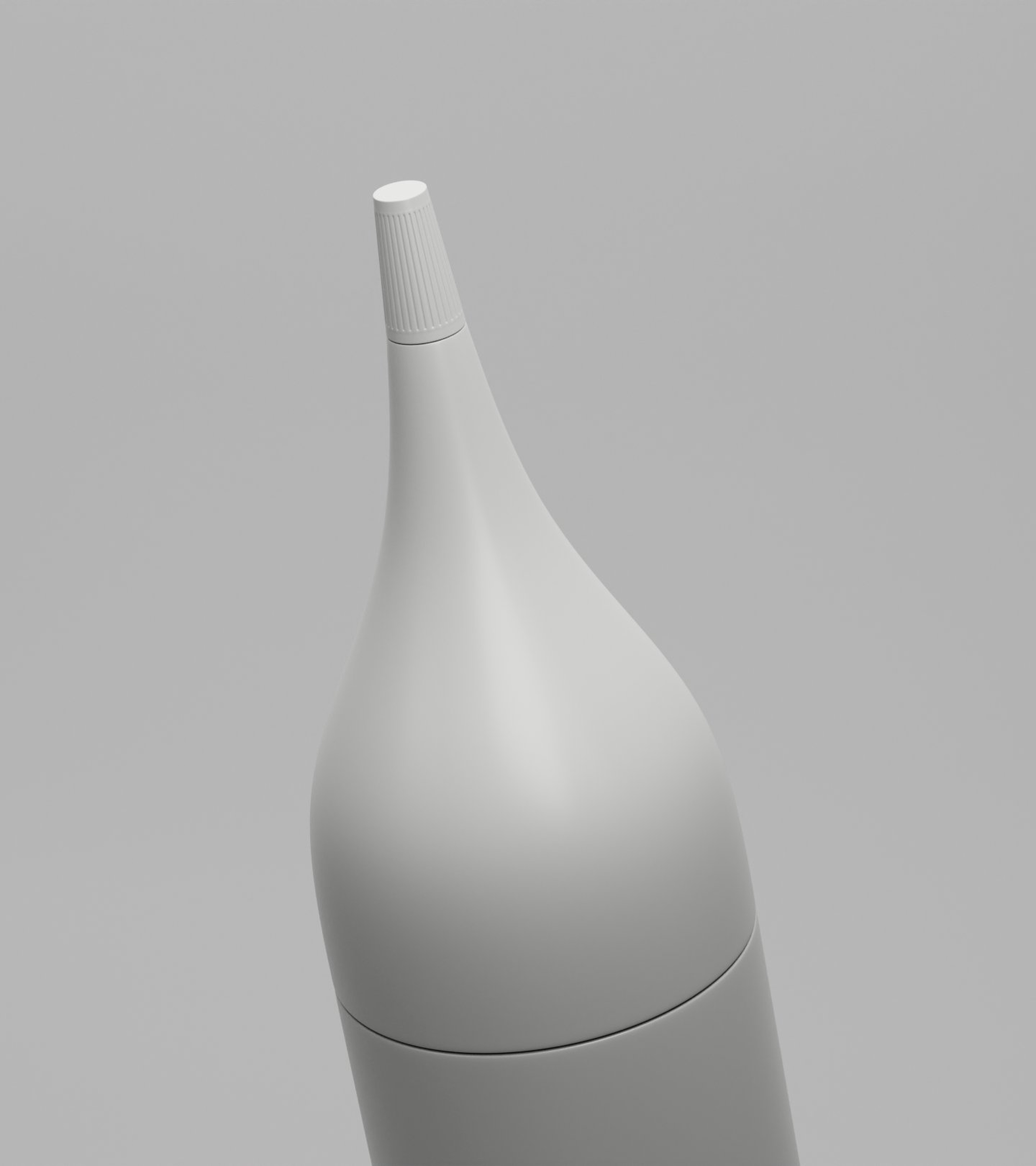 L'Oréal Paris Excellence Crème applicator bottle floating — 3D render