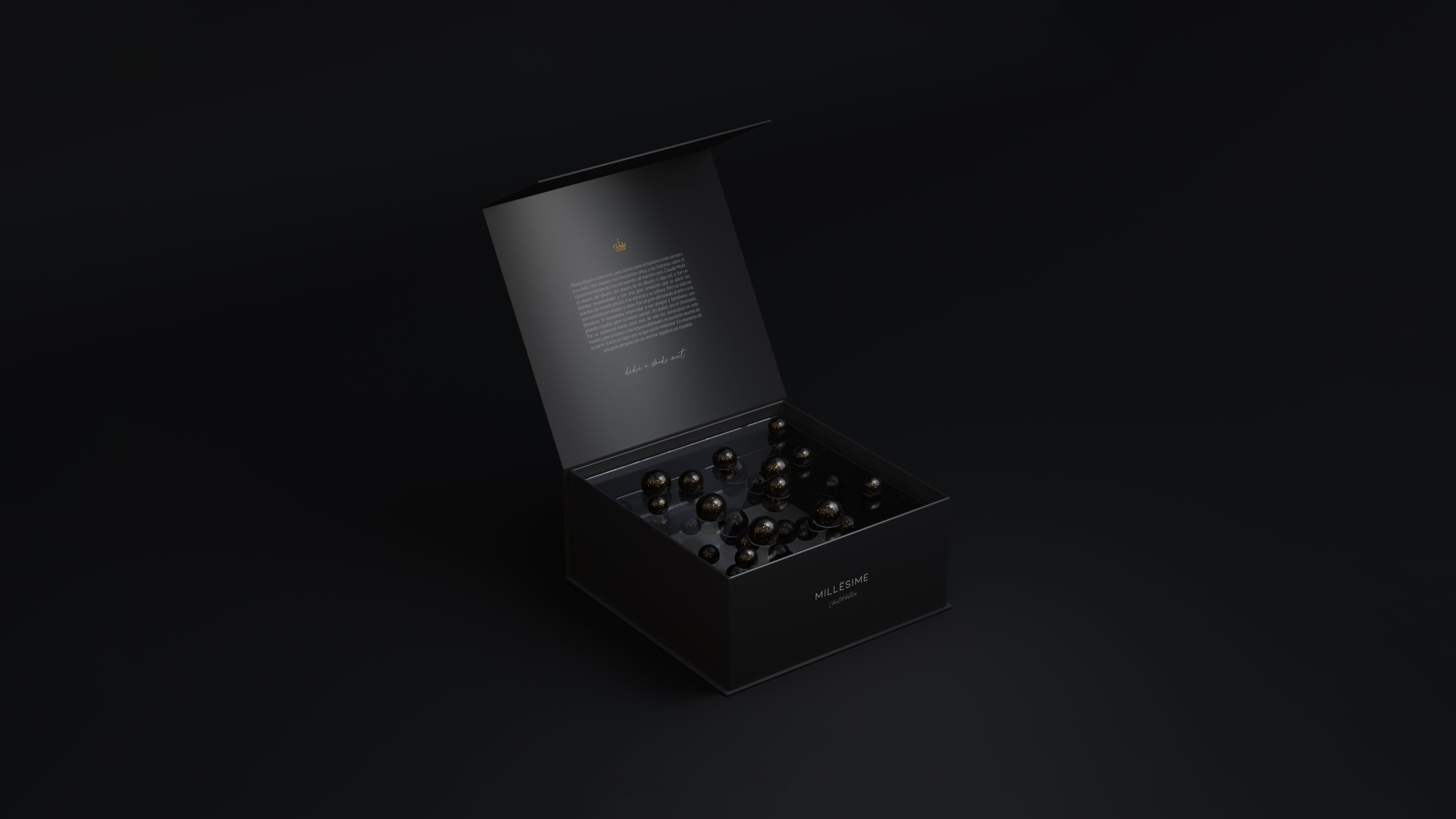 Moët Chandon — Gourmet Food · 3D render by Miquel Nadal