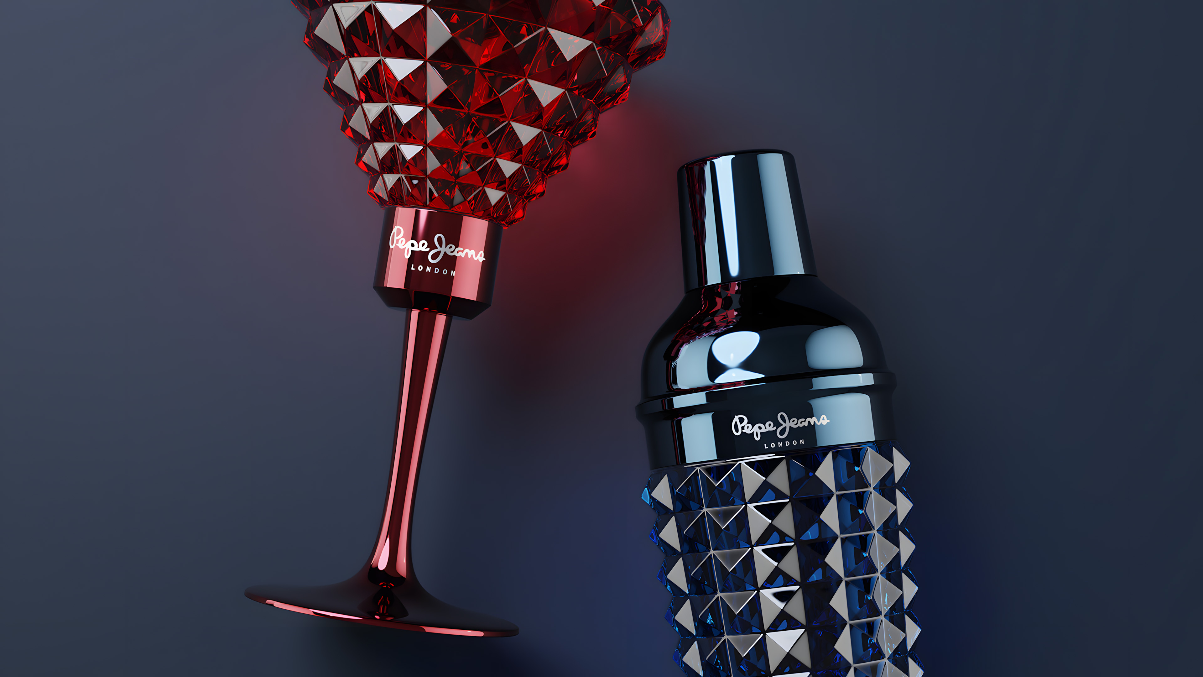 Pepe Jeans × Valentine's — Fragrances · 3D render by Miquel Nadal